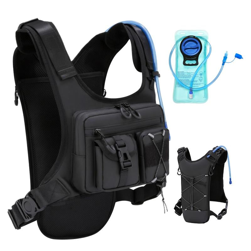 Hydration Vest Backpack 5L for Women and Men Lightweight  Pack with 2.0L Water Bladder Adjustable Straps for Marathon Trail Race Jogging Hiking and Climbing