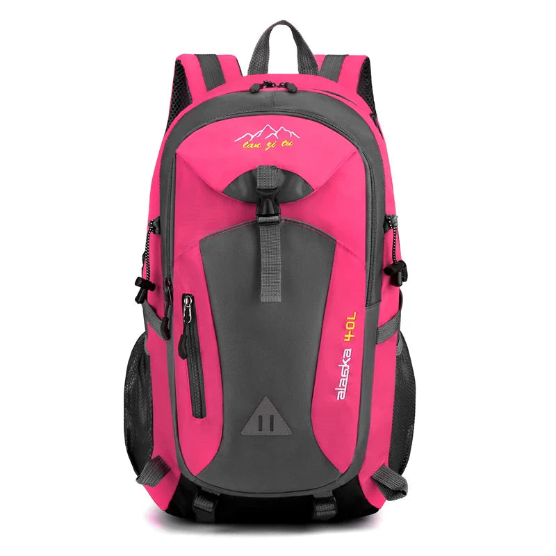 40L Hiking Backpack for Men & Women – Lightweight Outdoor Travel Daypack, Waterproof Camping Backpack with Multiple Compartments, Durable Sports & School Bag