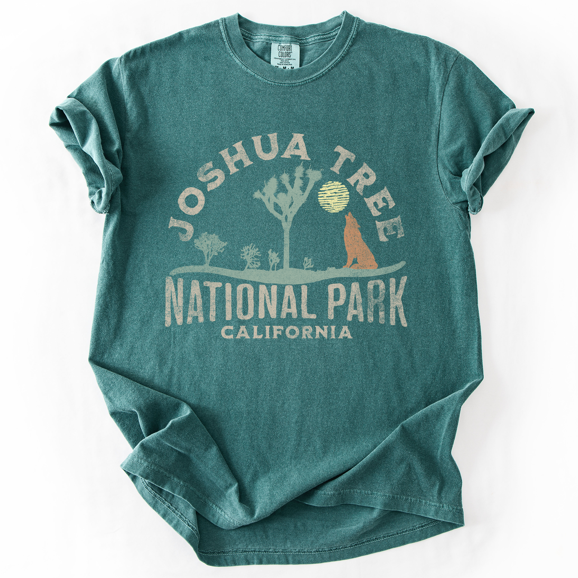 Joshua Tree National Park, California, Nature, Outdoors, Desert, Camping, Hiking, Comfort Colors T-Shirt