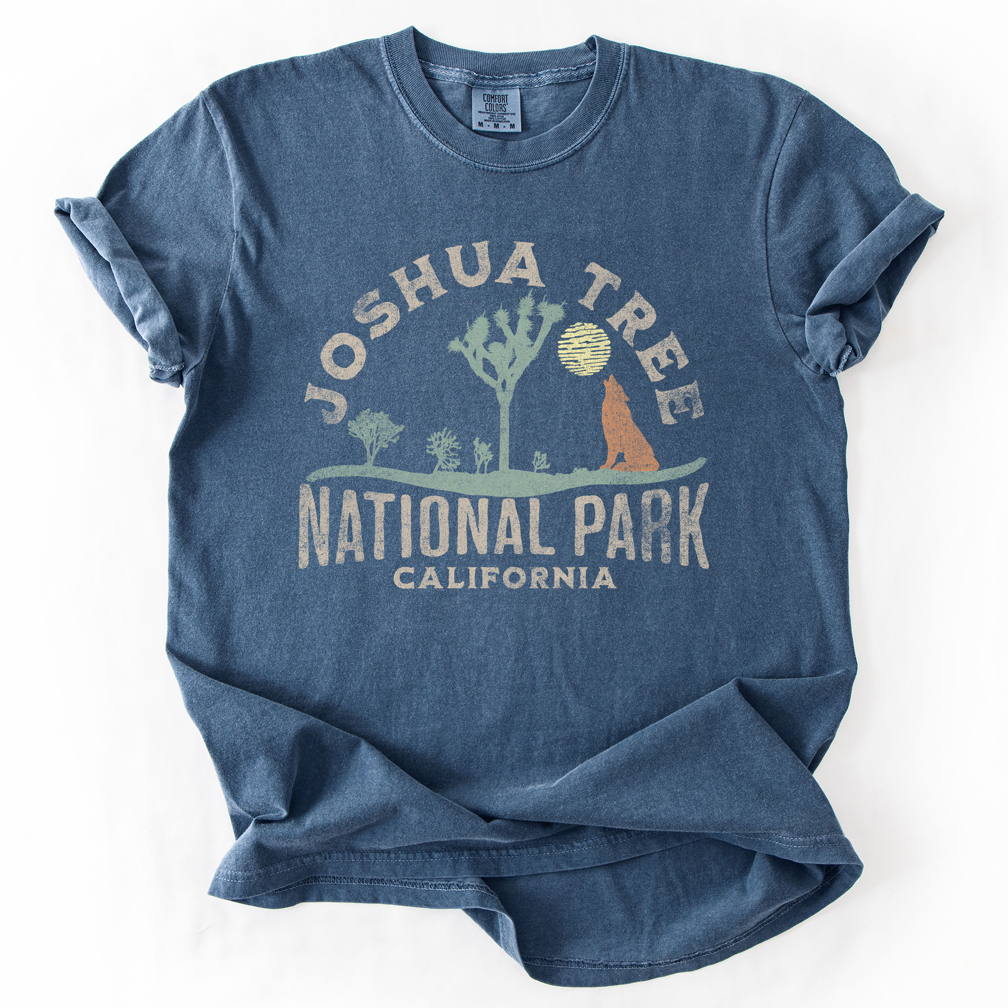 Joshua Tree National Park, California, Nature, Outdoors, Desert, Camping, Hiking, Comfort Colors T-Shirt
