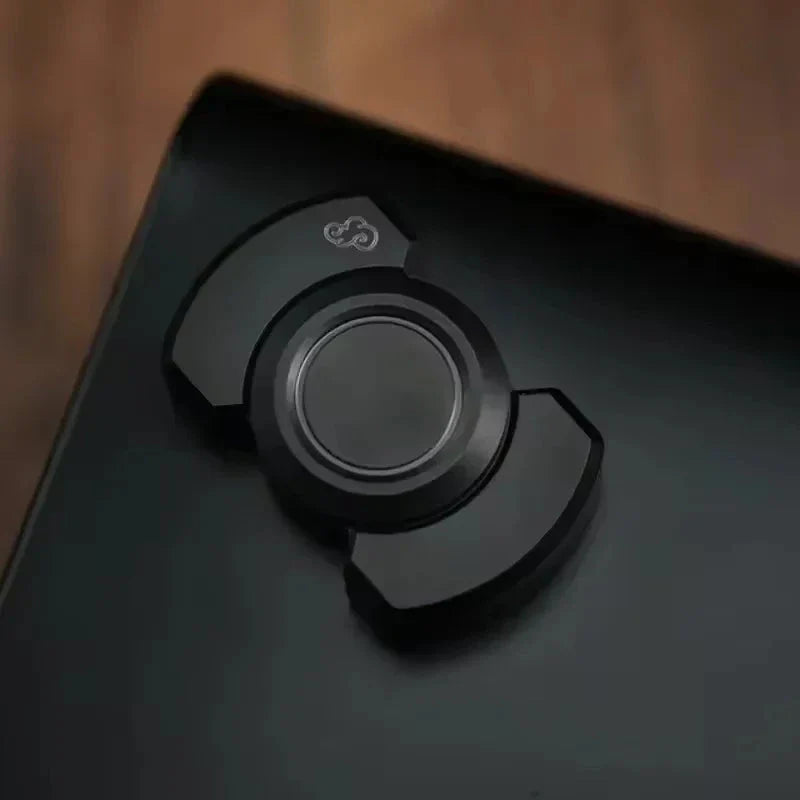Metal Magnetic Slider Fidget Toy – Mini EDC Hand Spinner Push Card for Adults