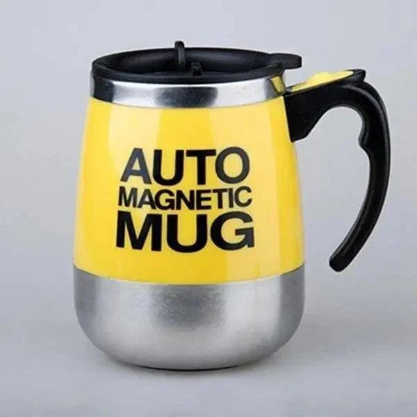 Stainless Steel Self Stirring Magnetic Mug Creative Coffee Mixing Cup Automatic Self Mixing & Spinning Cup Cute Christmas Birthday Gift Idea For Men And Women
