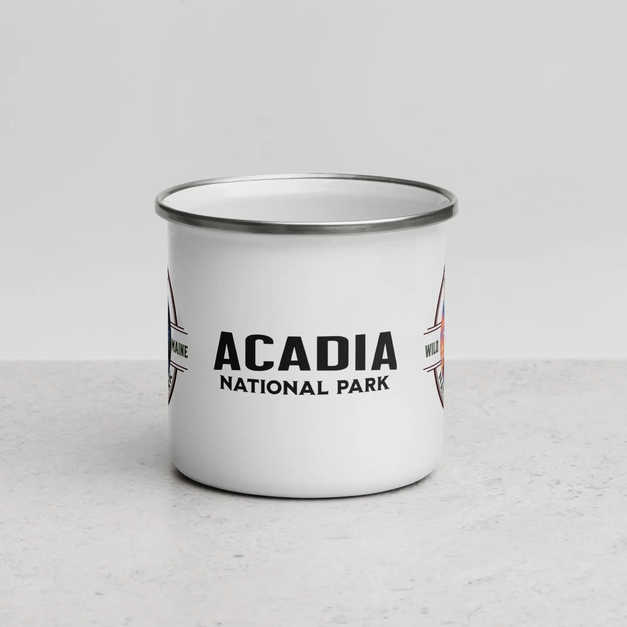 Acadia National Park Durable Enamel Camp Mug