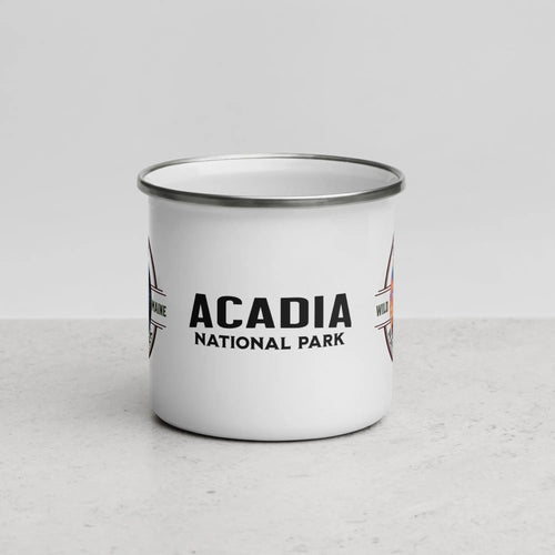 Acadia National Park Durable Enamel Camp Mug