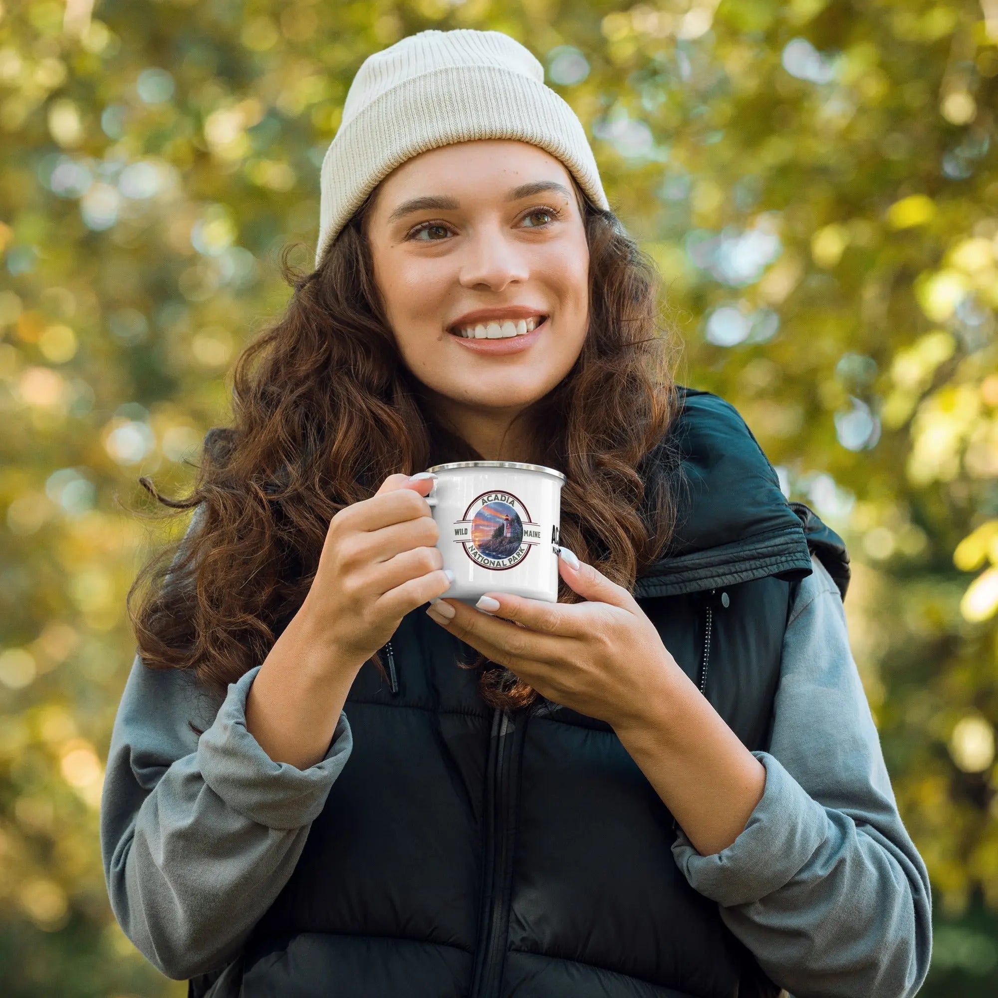 Acadia National Park Durable Enamel Camp Mug