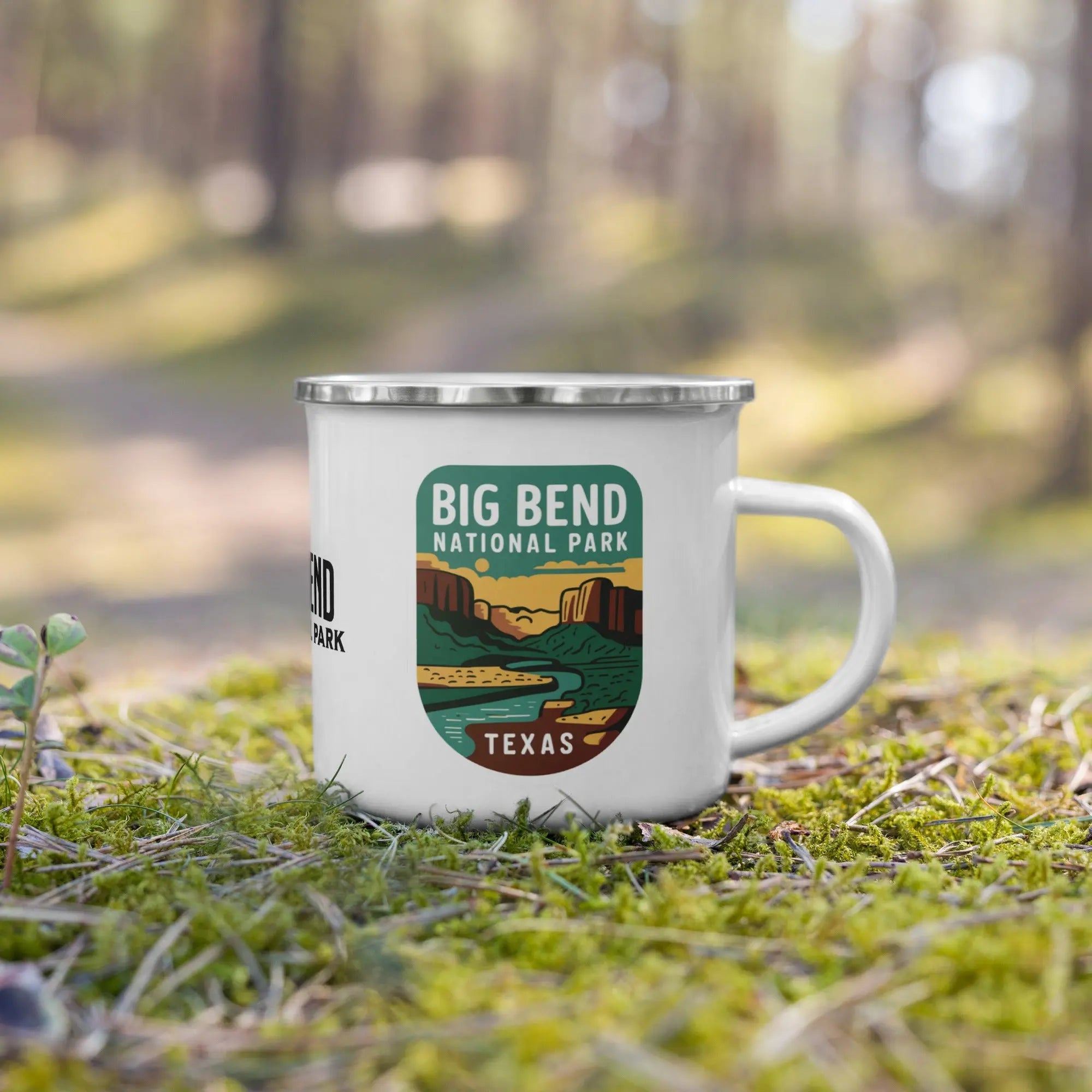 Big Bend National Park Durable Enamel Camp Mug