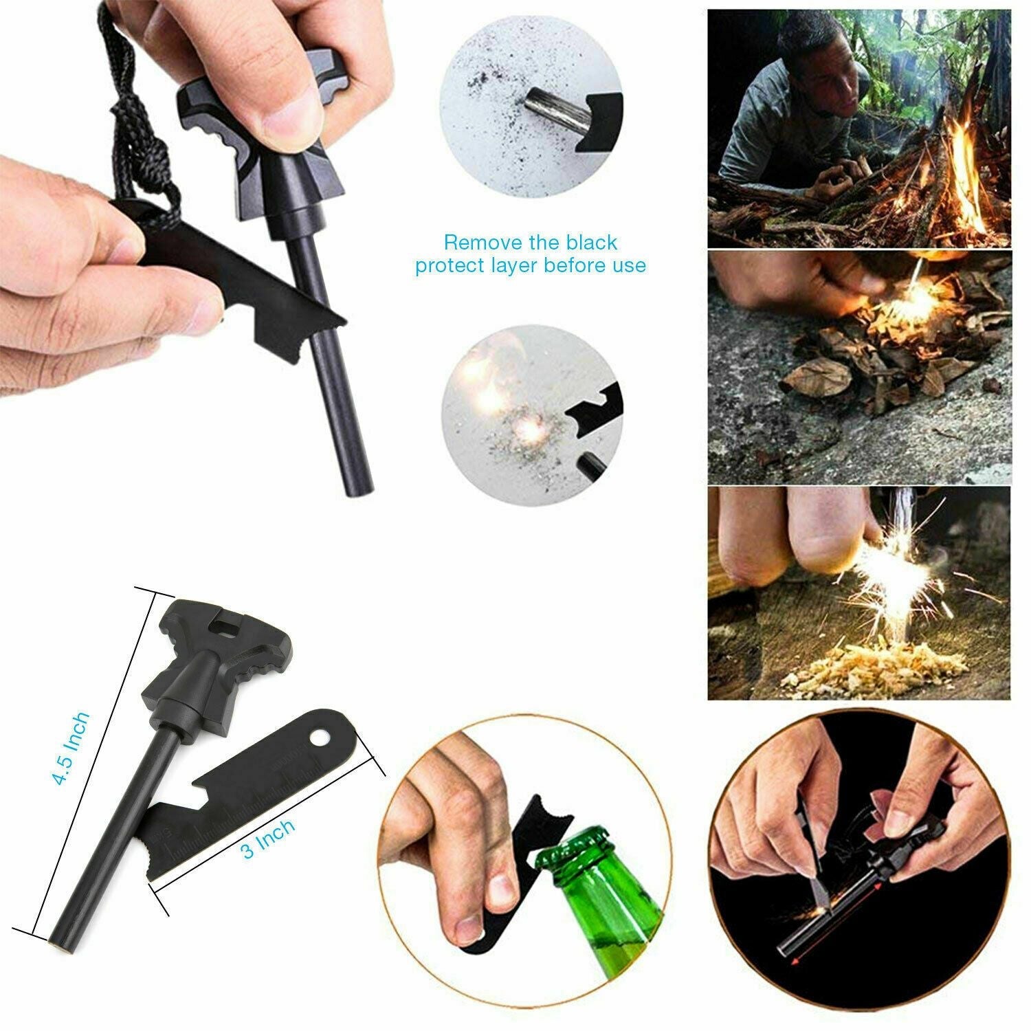 AdventureGuard: 14-in-1 Survival & Safety Kit