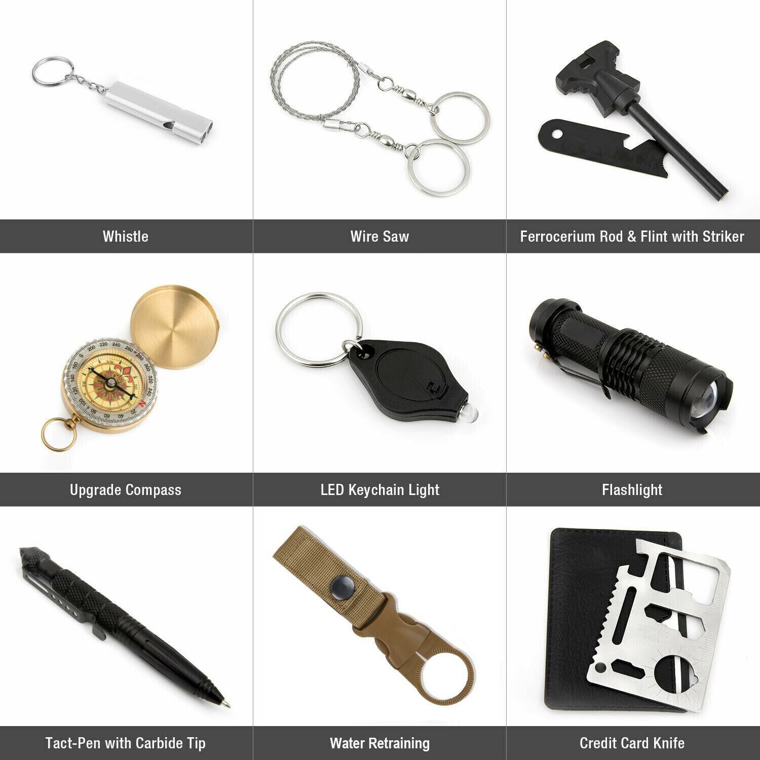 AdventureGuard: 14-in-1 Survival & Safety Kit