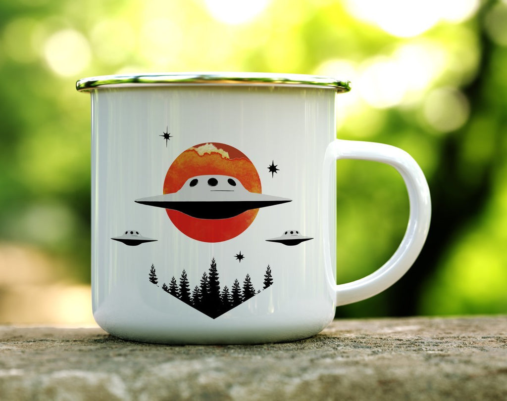 UFO Extraterrestrial Camp Mug